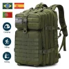 Sac à dos militaire multifonctionnel pour homme, sac à dos de camping, sac de randonnée, sac d'attaque 3P, sac à dos de chasse et de pêche, 50L, 30L